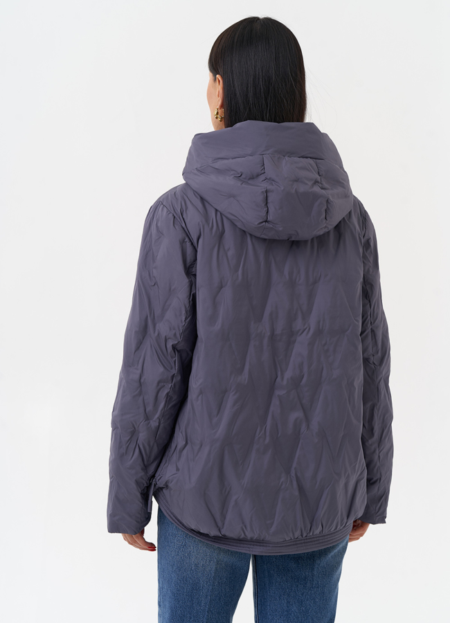 Женская утепленная куртка с капюшоном модель № 29901 в рассрочку