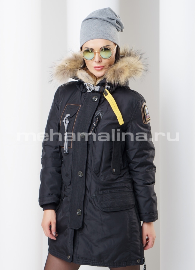 Пуховик с капюшоном модель № П-60 универмаг малина