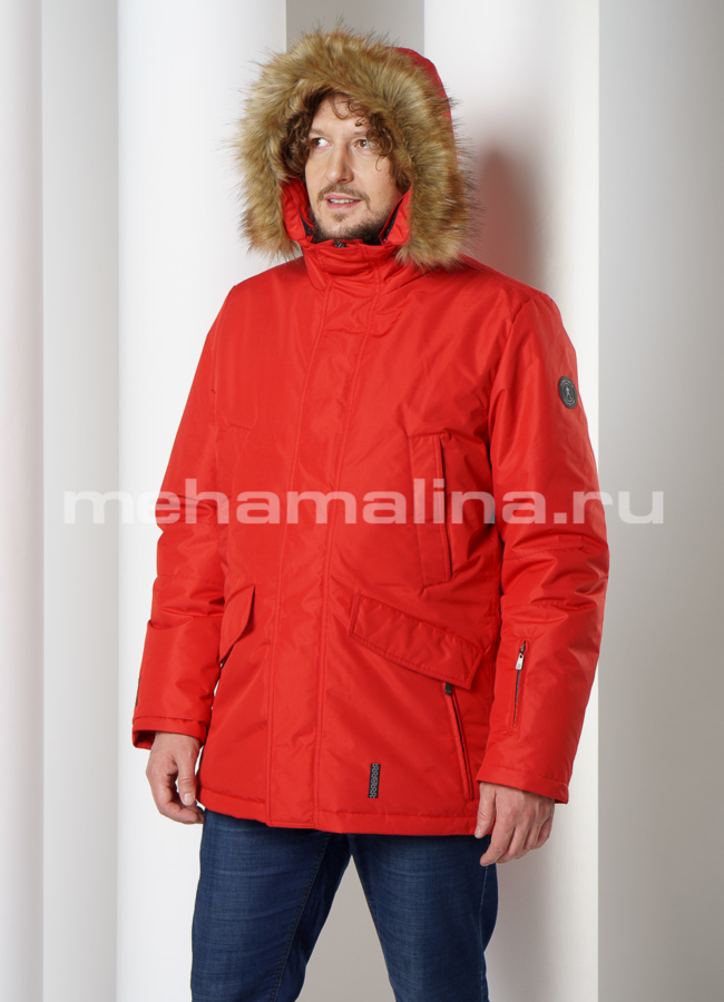 Куртка с климат-контролем, цвет красный модель № KM-81 универмаг малина