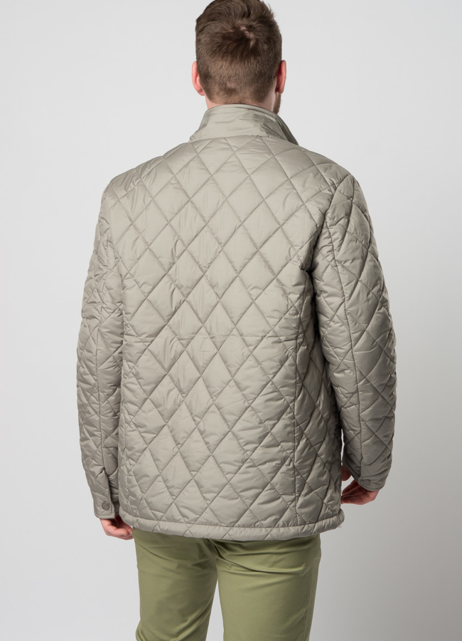 Мужская утепленная куртка на молнии модель № M9032 универмаг малина