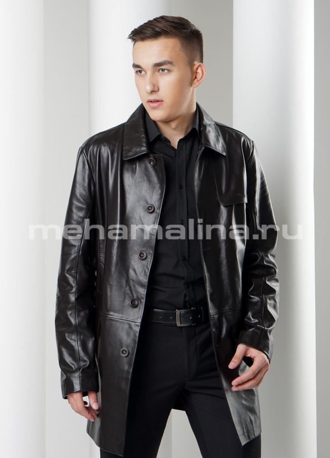 Куртка удлиненная модель № KP-184 универмаг малина