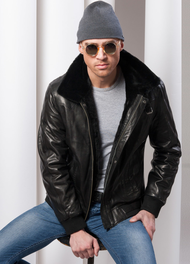 фото Дубленка мужская модель № DM-44