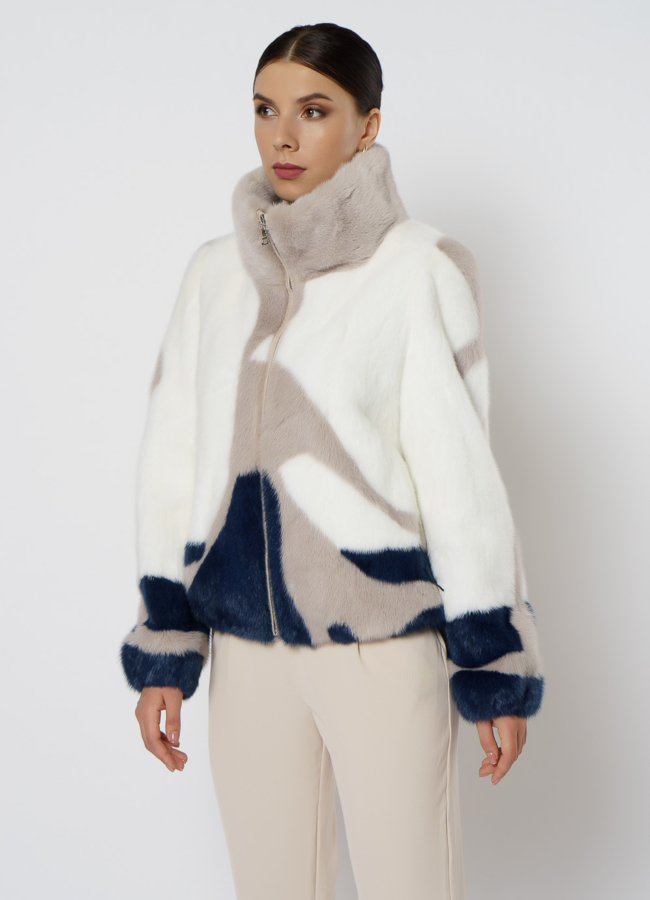 Куртка из норки модель № 1213 универмаг малина