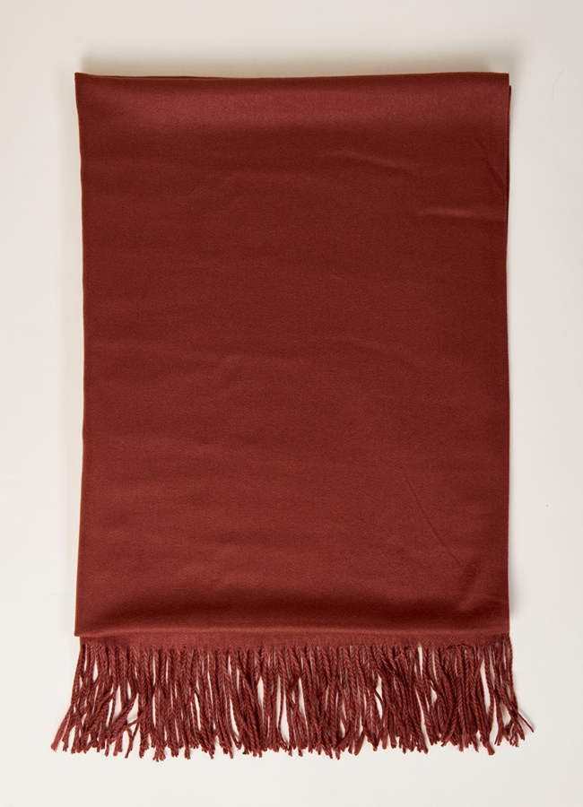 фото Палантин однотонный  модель № 25