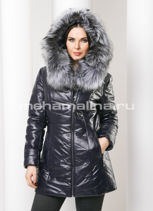 Пуховик на молнии модель № П-117 универмаг малина