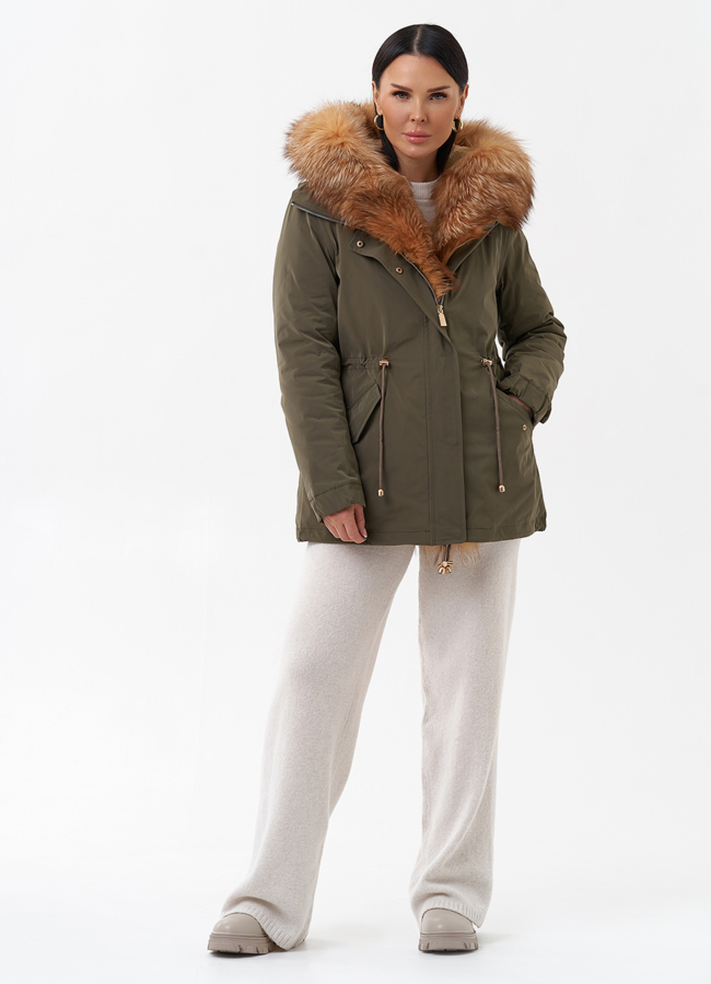 фото Куртка - парка с мехом модель № 29186