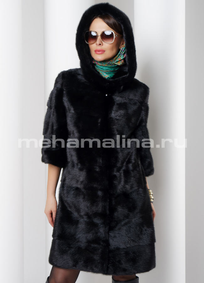 Шуба норка модель № S-526 в кредит