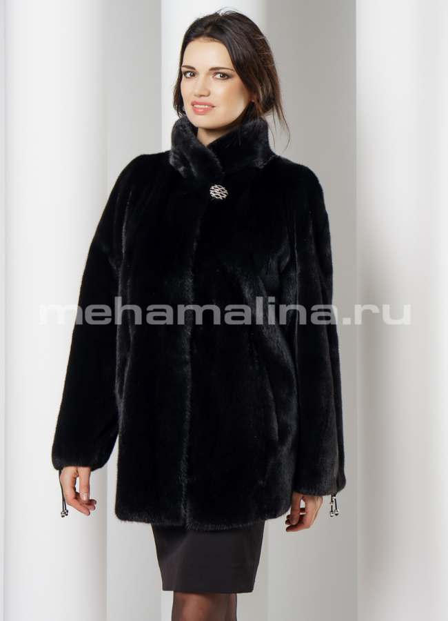 Норковая шуба модель № S-654 в рассрочку