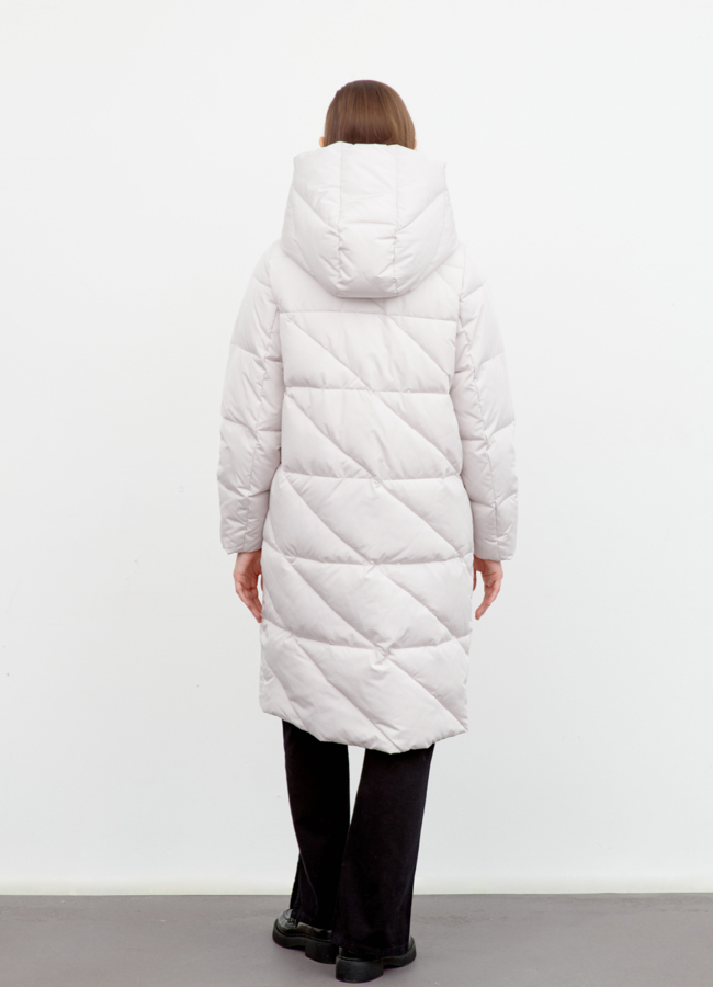 Пуховик женский модель № 78917 в кредит