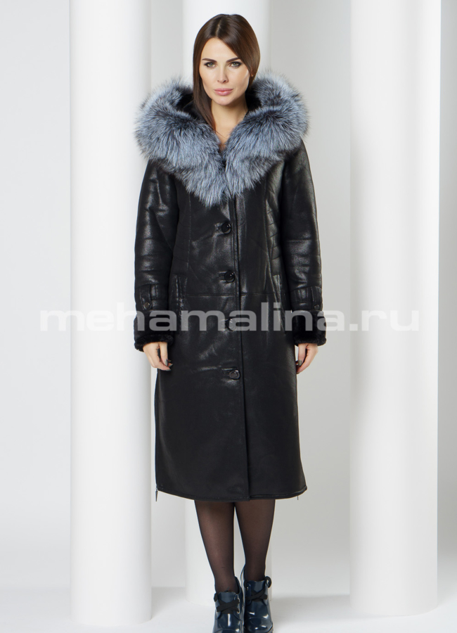 Дубленка эко модель № 7703 в рассрочку