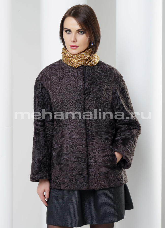 фото Шуба каракуль модель № S-475