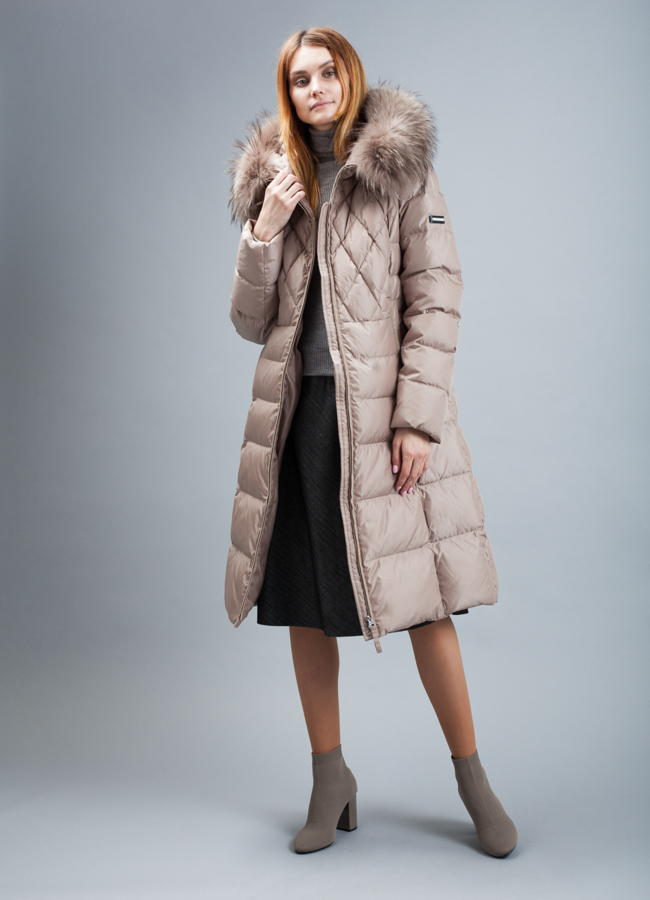 Пуховик женский модель № П-326 универмаг малина