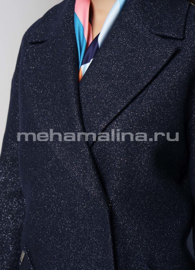 Пальто с люрексом модель № 241 в рассрочку