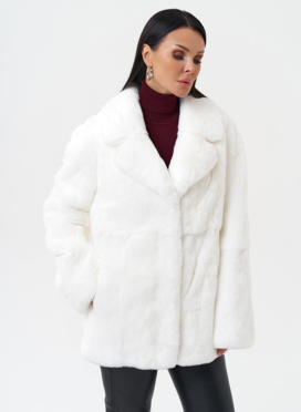 Шуба из меха кролика Шуба из меха кролика