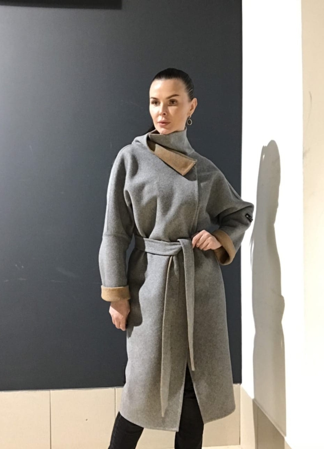 Двустороннее пальто модель № 729 в рассрочку