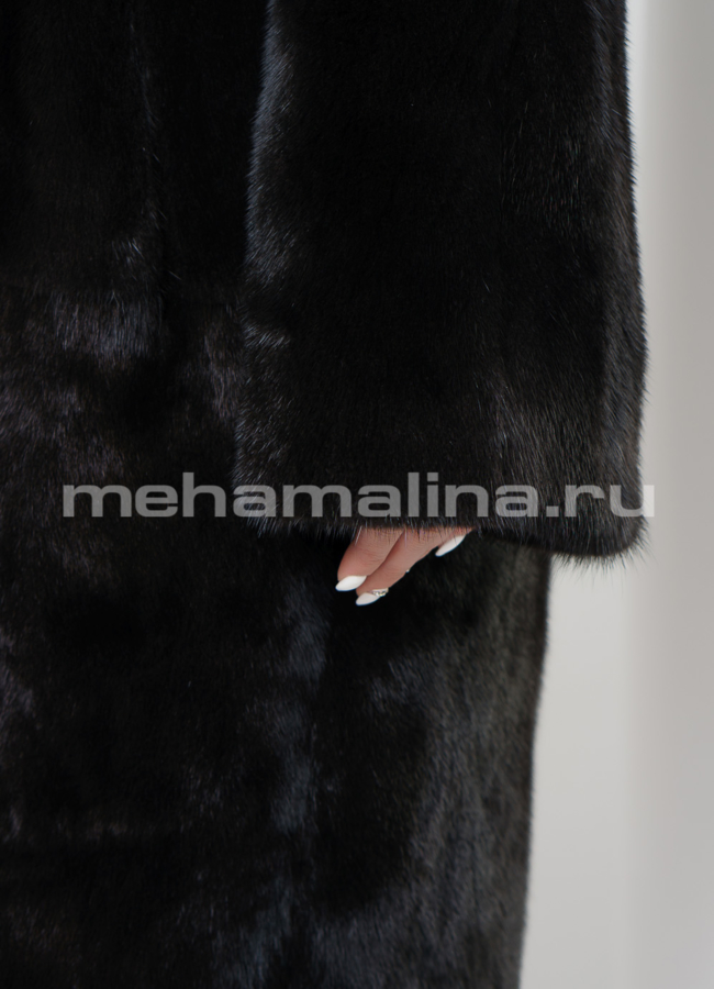 Норковая шуба  модель № S-708 в рассрочку