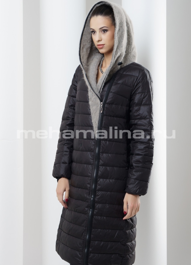 Пуховик с капюшоном модель № П-69 универмаг малина