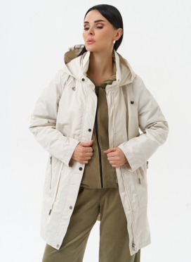 Плащ женский с капюшоном