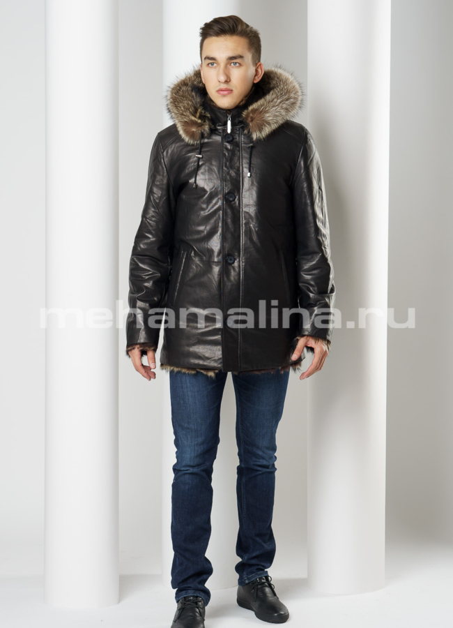 Дубленка на тоскане модель № DM-115 универмаг малина