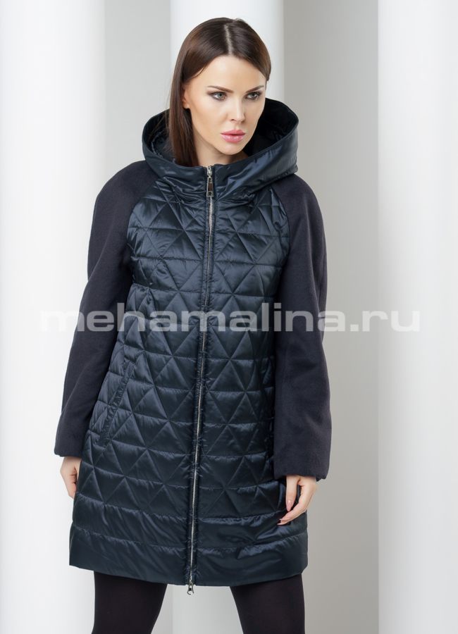 Куртка комбинированная  модель № PK-65 универмаг малина