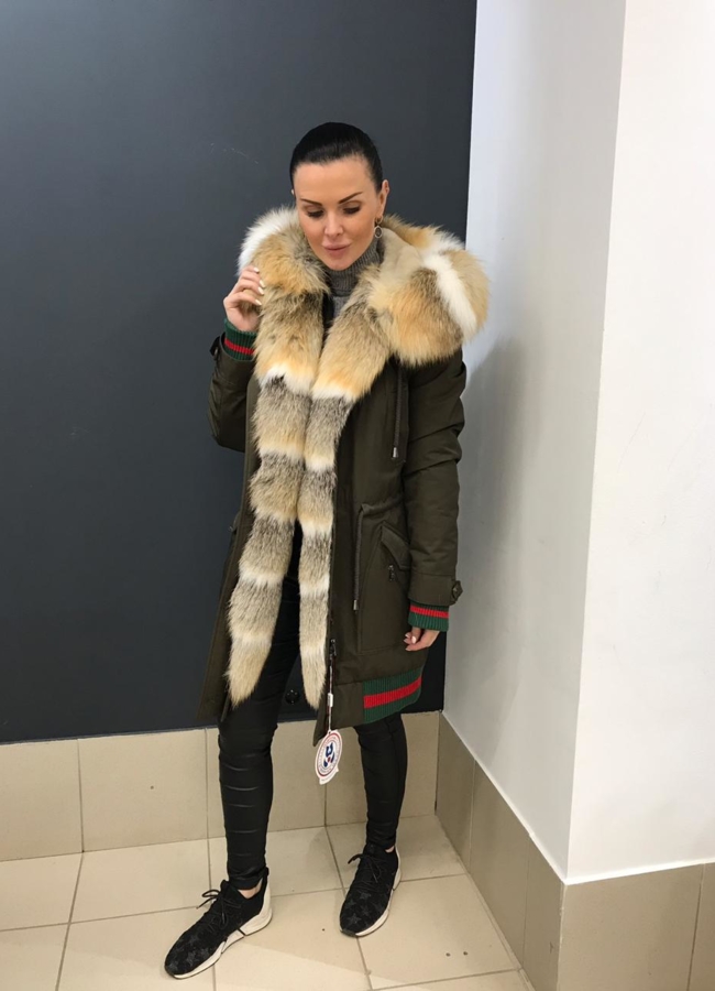 фото Меховая парка Malina Siberian модель № Malina Siberian Wear