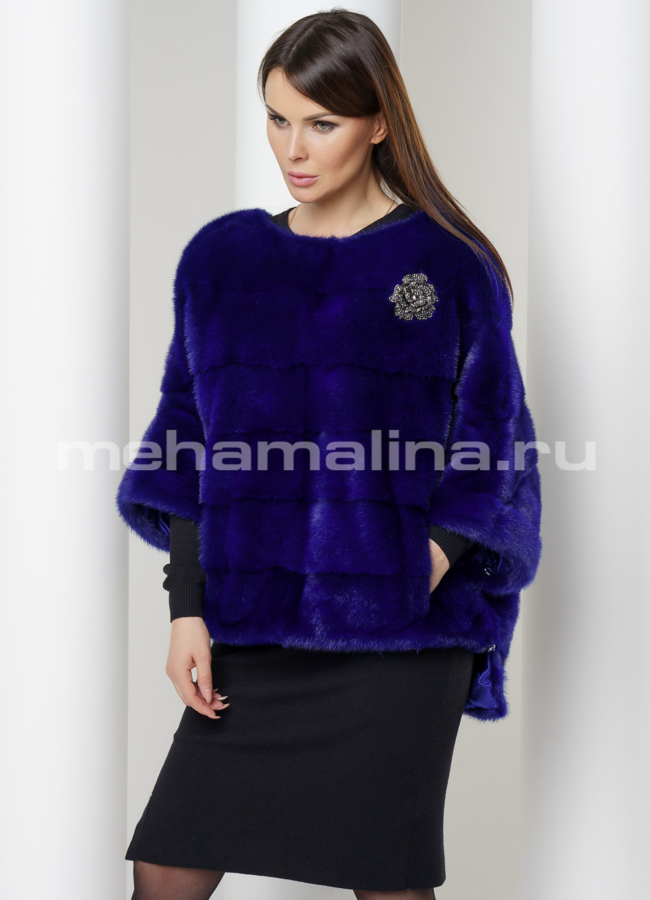 Меховой свитер из норки модель № S-584 в кредит