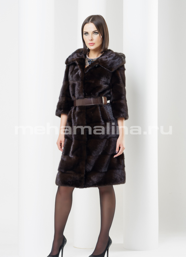 фото Шуба из норки модель № S-432