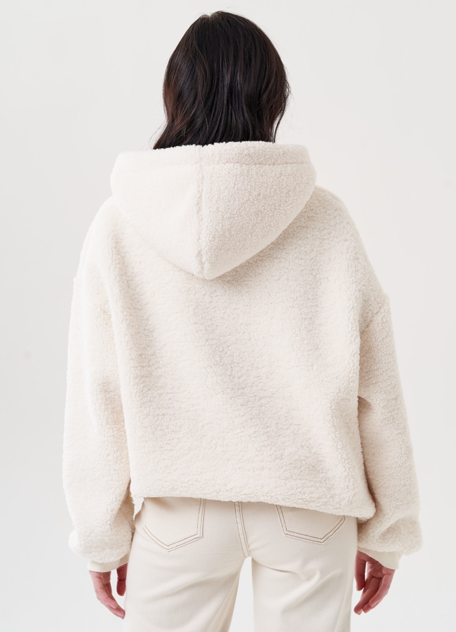 Женская куртка из искусственного меха  модель № 24459 универмаг малина