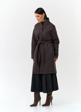 Женская удлиненная куртка кимоно