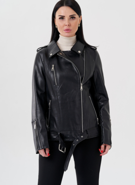 Женская косуха из эко кожи 