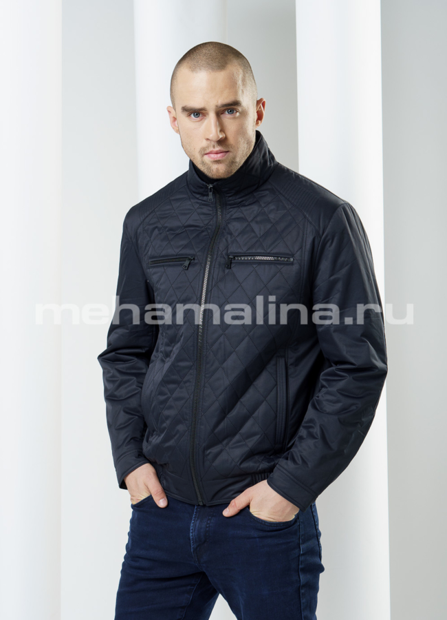 фото Куртка стеганая, цвет синий модель № KP-98