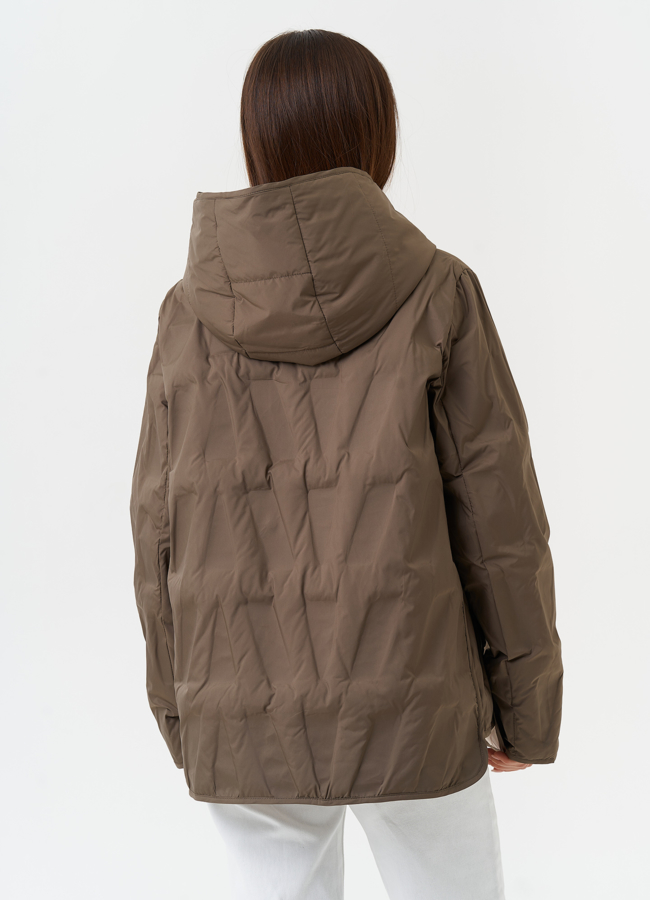 Женская куртка в стежку модель № 27874 универмаг малина