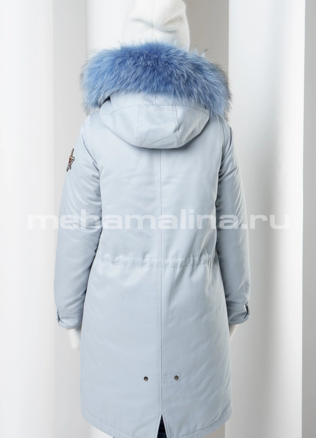 Меховая парка модель № П-168 в кредит