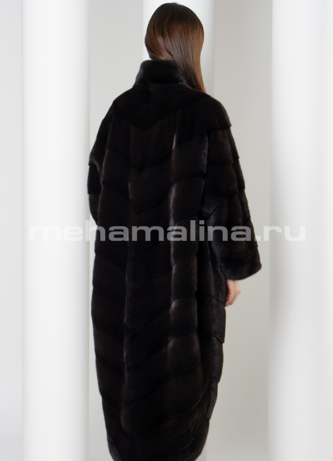 Норковая шуба модель № S-601 в рассрочку