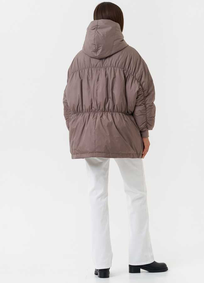 Женская куртка оверсайз модель № 27883 универмаг малина