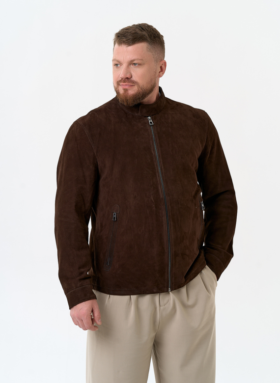 Мужская куртка из натуральной замши