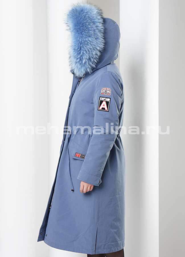 Женская парка модель № П-170 универмаг малина