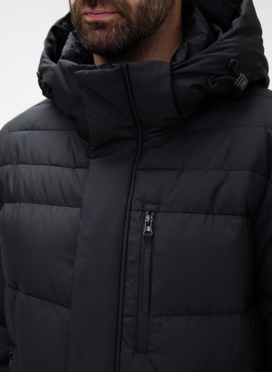 Мужской пуховик с капюшоном 