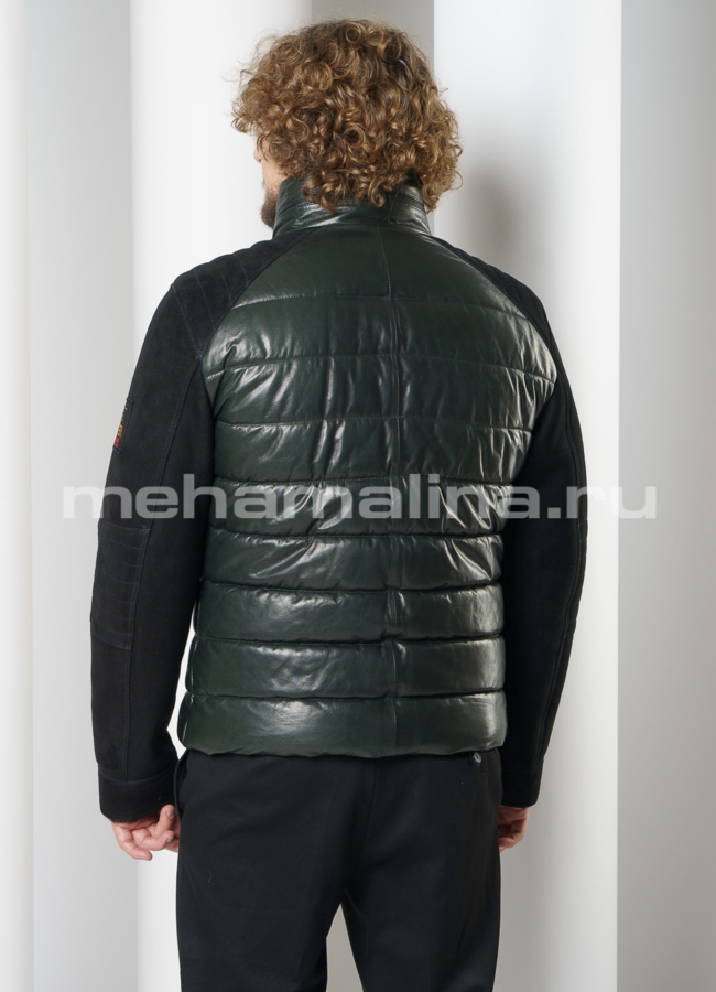 Куртка на молнии воротник стойка  модель № ПМ-106 в кредит