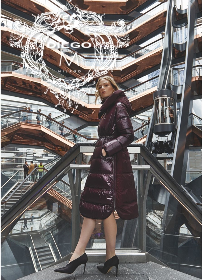 Пуховик премиум DiegoM модель № DiegoM 717 в рассрочку