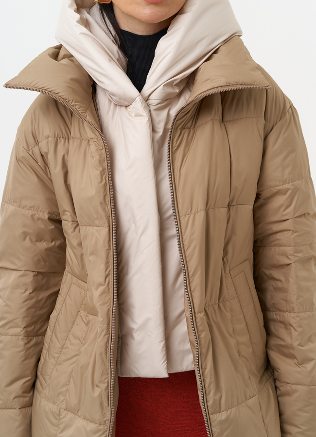 Женская куртка со съемным капюшоном модель № 29939 универмаг малина