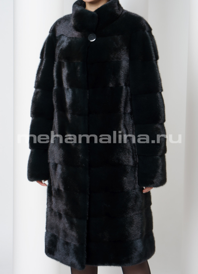 Норковая шуба модель № S-698 универмаг малина