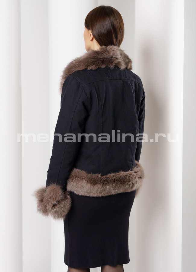 Парка джинсовая модель № П-298 в кредит