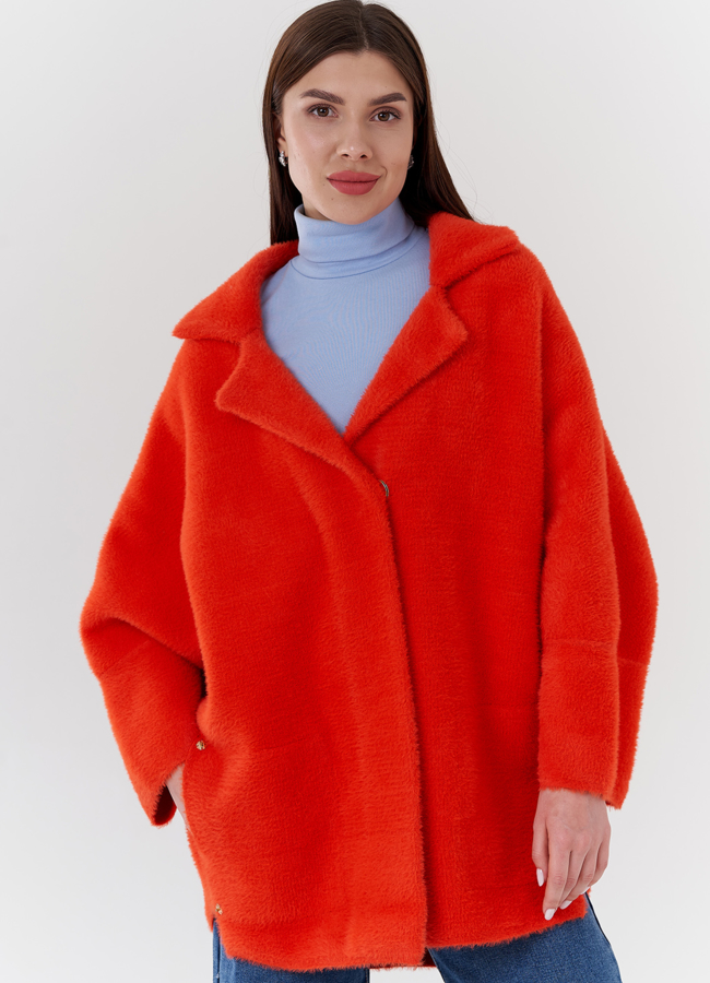 Женский кардиган с английским воротником  модель № 24110 в кредит