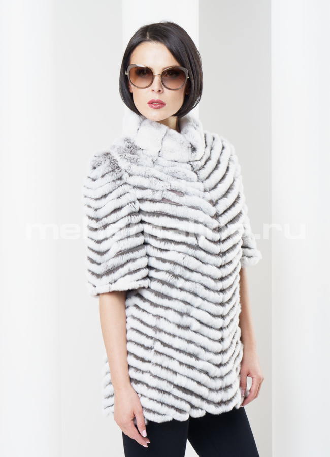 Меховой жакет рекс модель № M-63 в кредит