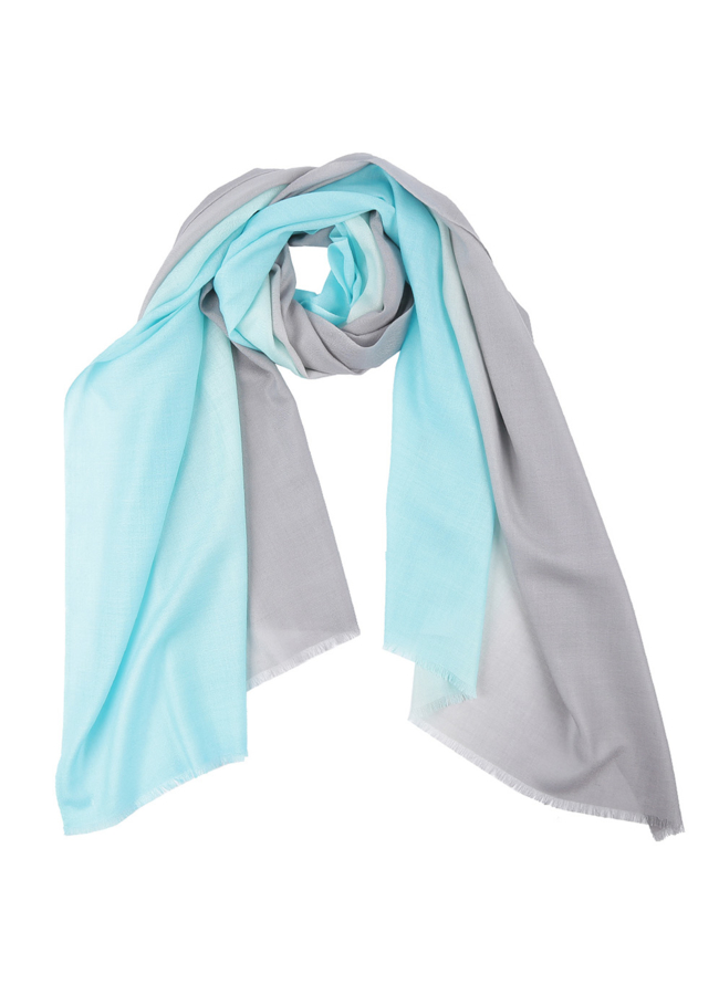 Шарф модель № А-52 меха малина