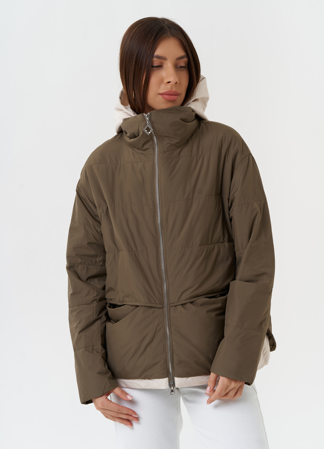 фото Куртка со съемным капюшоном модель № 27868