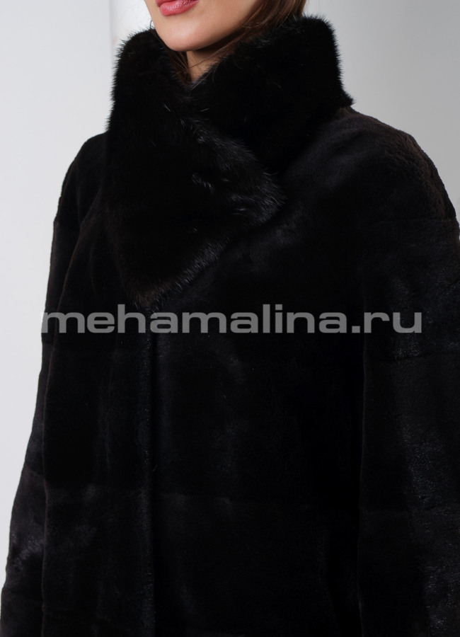 Шуба из нутрии 