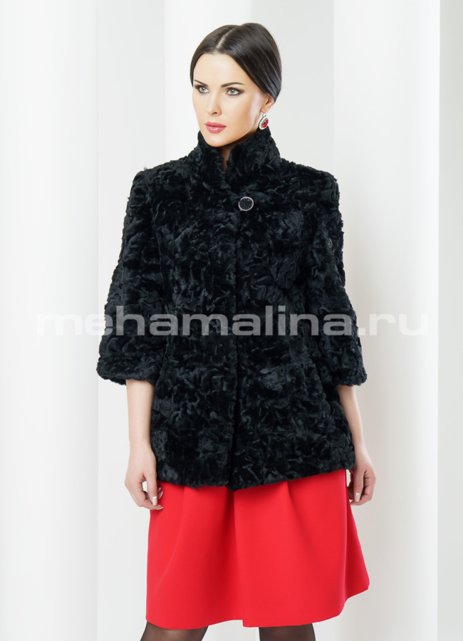 фото Шуба из мутона модель № S-371