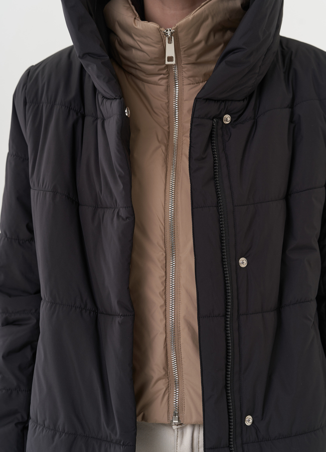 Удлиненная куртка с манишкой модель № 26743 универмаг малина